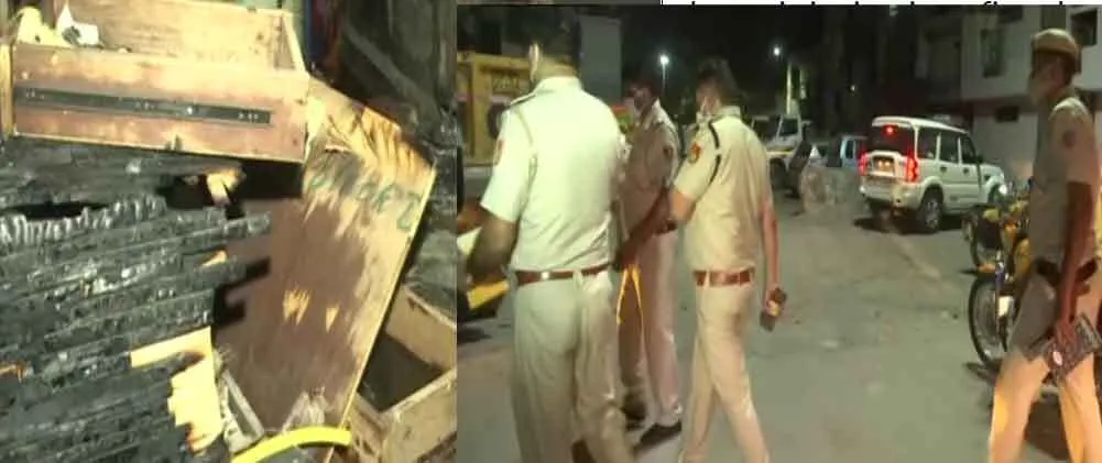 शाहदरा में एलपीजी सिलेंडर फटा, 4 की मौत