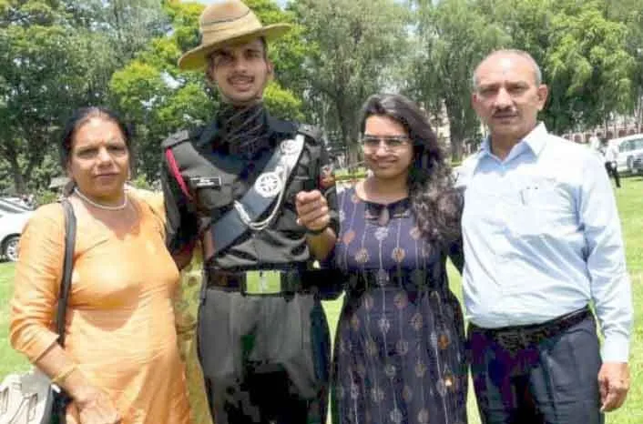 हर्षित कुंडू ने सेना में लेफ्टिनेंट बन किया पानीपत का नाम रोशन