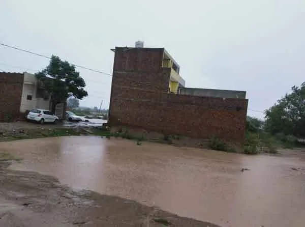 झमाझम बरसे मेघा, हरियाणा के कई इलाक़ों में जलभराव