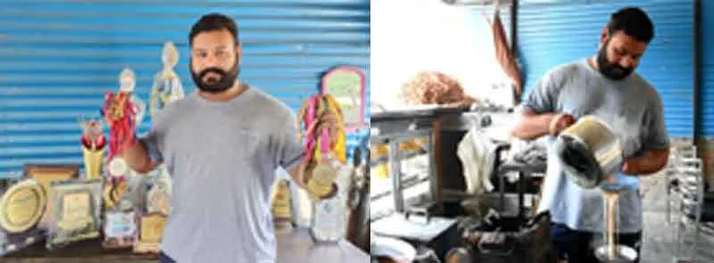मुख्यमंत्री के गांव का एशियाई स्वर्ण पदक विजेता खिलाड़ी लगाता है चाय की स्टॉल