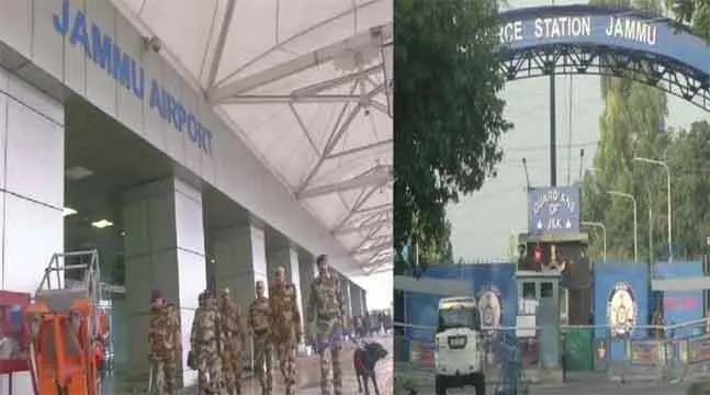 जम्मू वायु सेना स्टेशन पर ड्रोन से हुआ हमला, दो जवान घायल