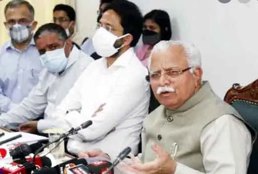 अपनी हद पार करके हमारे संयम की परीक्षा न लें : सीएम मनोहर लाल