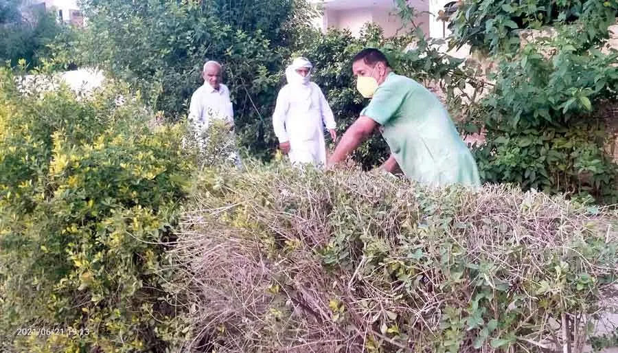 खास शख्सियत। मिलिए इस शख्स से, जिसने गंदगी की जगह पर बना डाला सुंदर पार्क