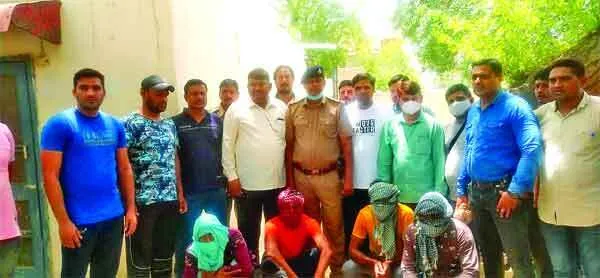 अंतरराज्यीय ट्रेन लूटपाट गिरोह का पर्दाफाश, टोहाना से चार गिरफ्तार