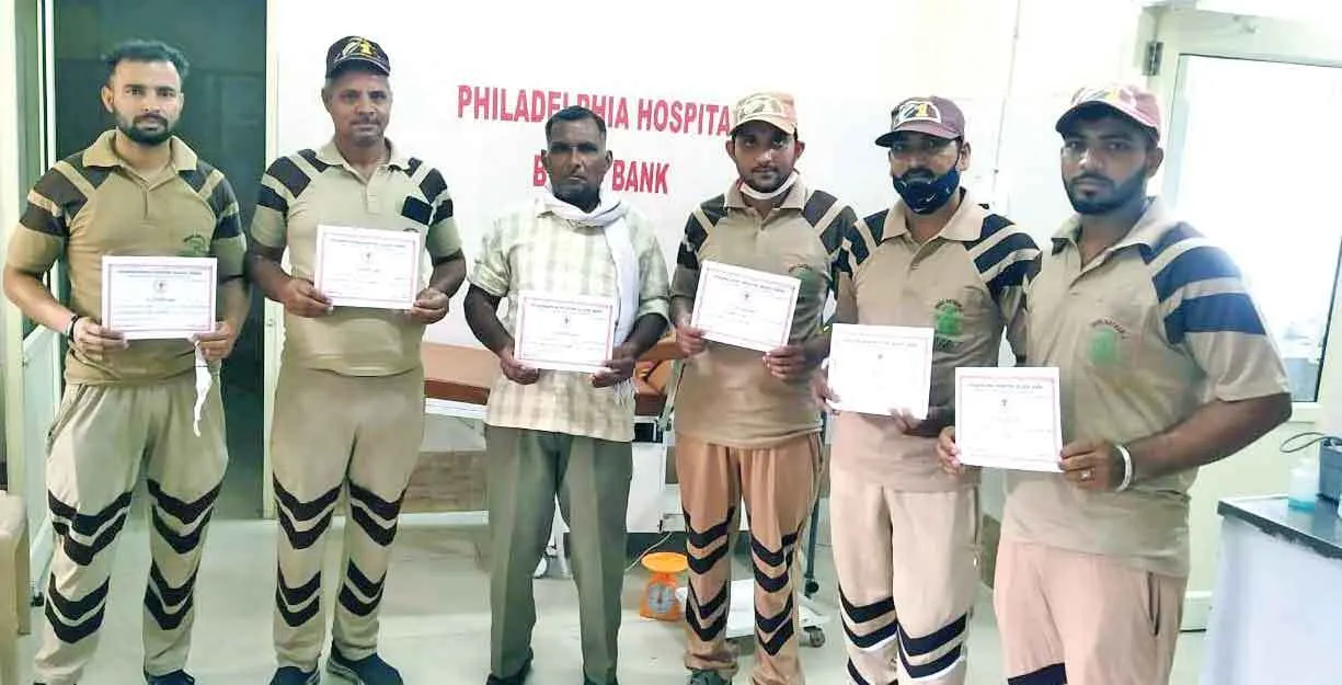 डेरा अनुयायियों ने 9 यूनिट किया रक्तदान