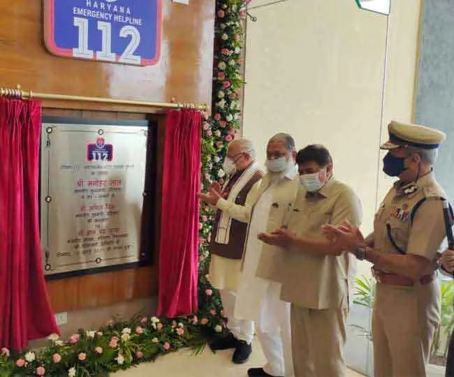 हरियाणा-112 इमरजेंसी नंबर पर पहले 64 घंटों में 2788 लोगों ने ली पुलिस सहायता