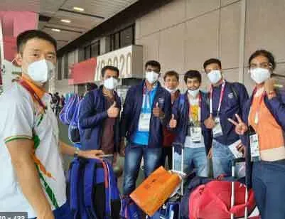 टोक्यो पहुंचा भारतीय ओलम्पिक दल