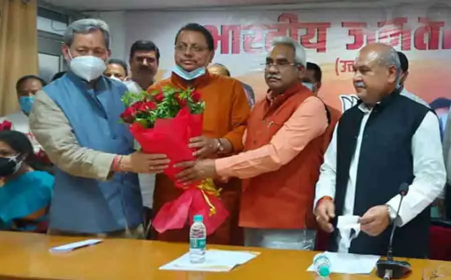 पुष्कर सिंह धामी कल लेंगे मुख्यमंत्री पद की शपथ