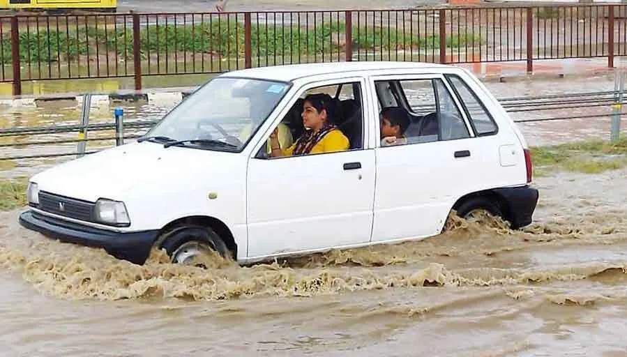 ओढां में बरसे बदरा, क्षेत्र में रही हल्की बरसात