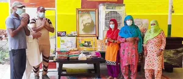 बेटी की शादी में मद्दगार बनी डेरा सच्चा सौदा की साध-संगत
