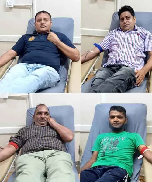डेरा श्रद्धालुओं ने मरीजों के लिए किया 4 यूनिट रक्तदान, बचाई कई कीमती जिंदगीयां
