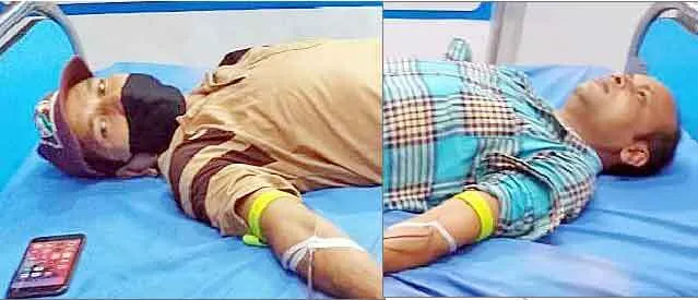 महिला के ईलाज में दो यूनिट रक्तदान कर की मदद