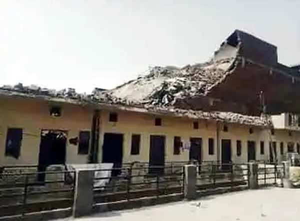 लुधियाना में तीन मंजिला इमारत गिरी, 6 घायल
