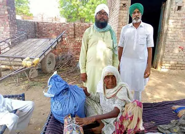 3 वर्षों से जरूरतमंद परिवार की मद्दगार बन रही साध-संगत