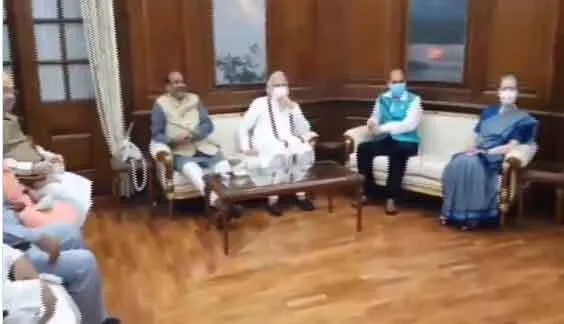 ओम बिरला ने प्रधानमंत्री, सोनिया गांधी समेत अन्य नेताओं के साथ की बैठक