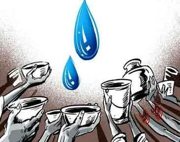 अलवर में महिलाओं ने पानी की समस्या को लेकर लगाया जाम