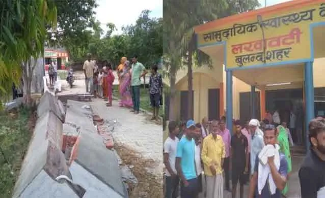 दुखद: बुलंदशहर के स्कूल में पानी की टंकी की दीवार गिरने से छात्रा की मृत्यु