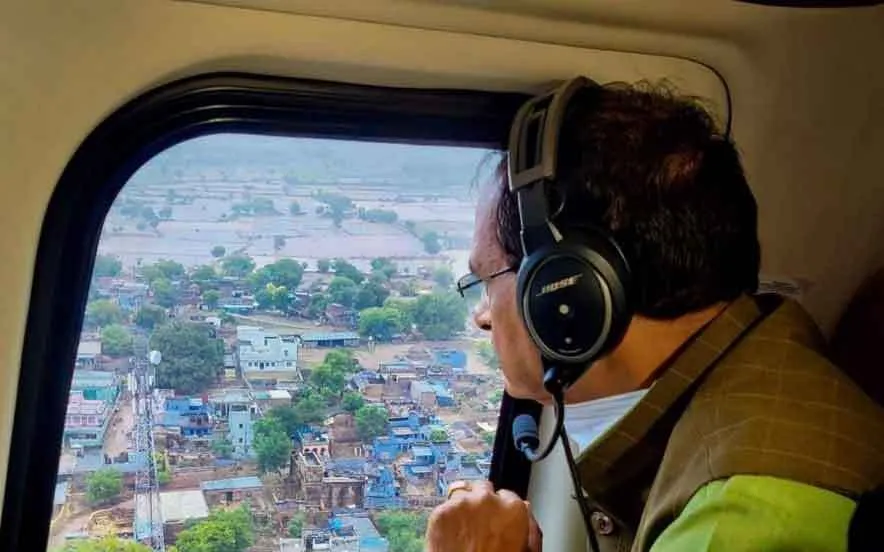 मध्यप्रदेश में बाढ़, मुख्यमंत्री शिवराज ने ली जानकारी, बचाव कार्य जारी