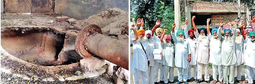 नये ट्यूबवैल के लिए दान के रूप में दो साल पहले दी जगह भी विभाग को न आई रास