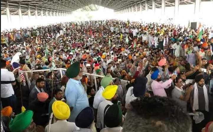 करनाल में जारी रहेगा किसानों का प्रदर्शन, प्रशासन से बातचीत फिर बेनतीजा