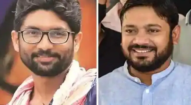 जिग्नेश और कन्हैया ने थामा कांग्रेस का हाथ, राहुल ने दिलाई पार्टी की सदस्यता