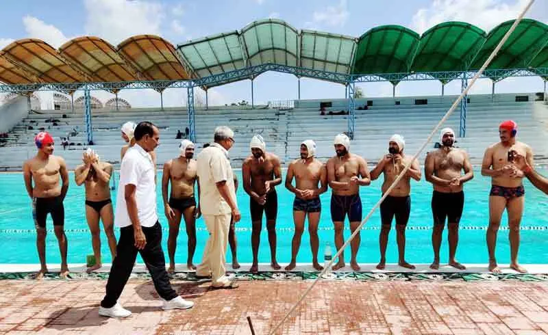 एमएसजी भारतीय खेल गाँव में हुआ द्वितीय हरियाणा स्टेट वाटर पोलो चैंपियनशिप का आयोजन