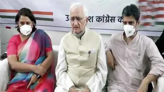 प्रियंका के नेतृत्व में कांग्रेस लड़ेगी यूपी का चुनाव: सलमान खुर्शीद