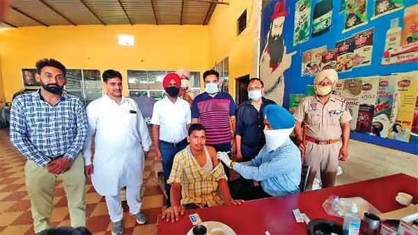 170 डेरा श्रद्धालुओं ने लगवाया कोरोना वैक्सीन टीका