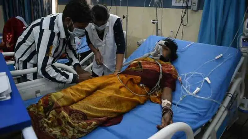 भुजिया खाने से मजदूर परिवार के लोग हुए बीमार