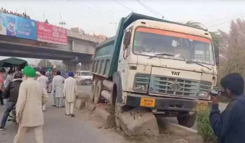 किसान आंदोलन से लौट रही महिलाओं को डंपर ने रौंदा, तीन की दर्दनाक मौत, 2 गंभीर