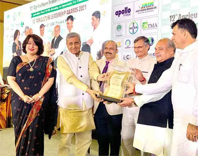 हरियाणा को मिला श्रेष्ठ राज्य कृषि नेतृत्व पुरस्कार 2021