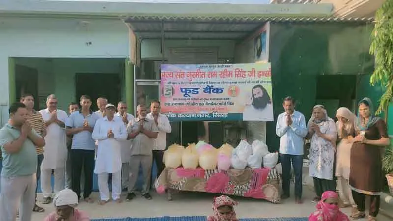 कल्याण नगर फूड बैंक से 15 जरूरतमंदों को बांटा राशन