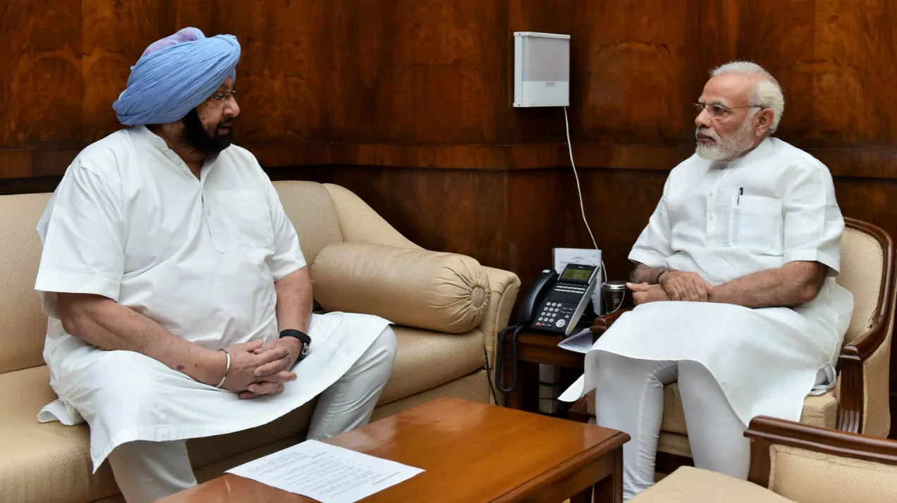 आज पीएम मोदी से मिल सकते हैं कैप्टन अमरिंदर सिंह