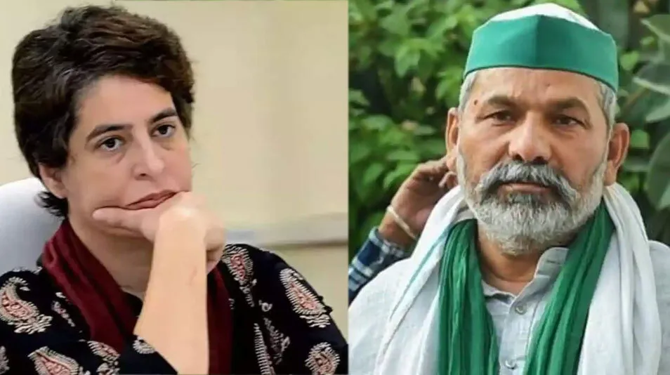 मृतक किसानों की अंतिम अरदास आज, प्रियंका और टिकैत पहुंचे
