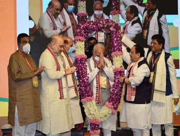 भाजपा कार्यकारिणी ने किसानों के हित में केंद्र के कदमों को सराहा