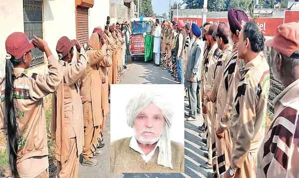 हरनाम सिंह इन्सां का पार्थिव शरीर मेडीकल रिसर्च के लिए रवाना