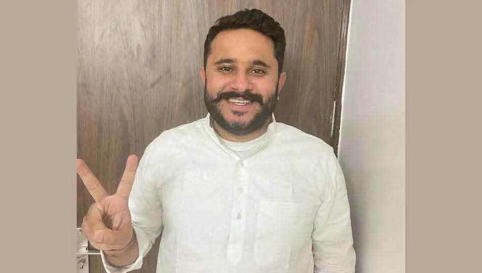 भूपेंद्र हुड्डा समर्थक दिव्यांशु बुद्धिराजा बने हरियाणा युवक कांग्रेस के नए प्रधान