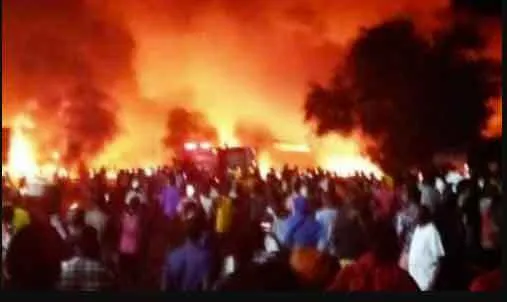 सिएरा लियोन में ईंधन ट्रक विस्फोट में 94 लोगों की मौत की पुष्टि , 92 घायल
