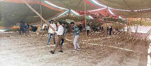 पवित्र भंडारा कल, तैयारियां जोर-शोर से जारी