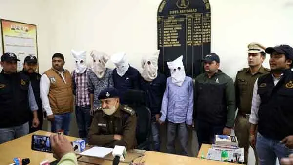 चौकीदार को बंधक बना 30 लाख की कॉपर वायर लूटने वाले 5 आरोपी काबू