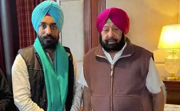 प्रितपाल बलियावाल ने थामा कैप्टन अमरेन्द्र सिंह का हाथ