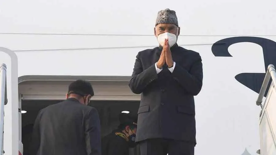 राष्ट्रपति कोविंद बंगलादेश की यात्रा पर रवाना