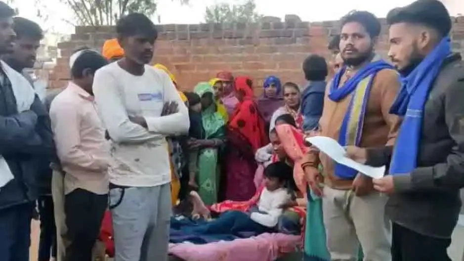 महिला ने अपने बच्चे को सियार के हमले से बचाया, बच्चा अस्पताल में भर्ती