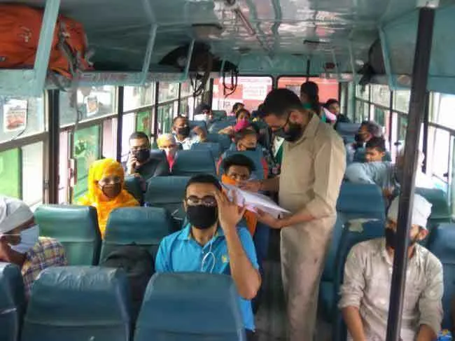 रतिया से जाखल रूट पर फिर शुरू हुई बसें