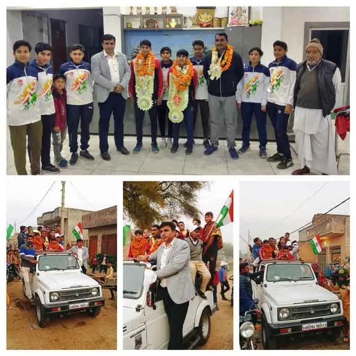 बिठमड़ा की छोरियों ने नेशनल में जीता कांस्य