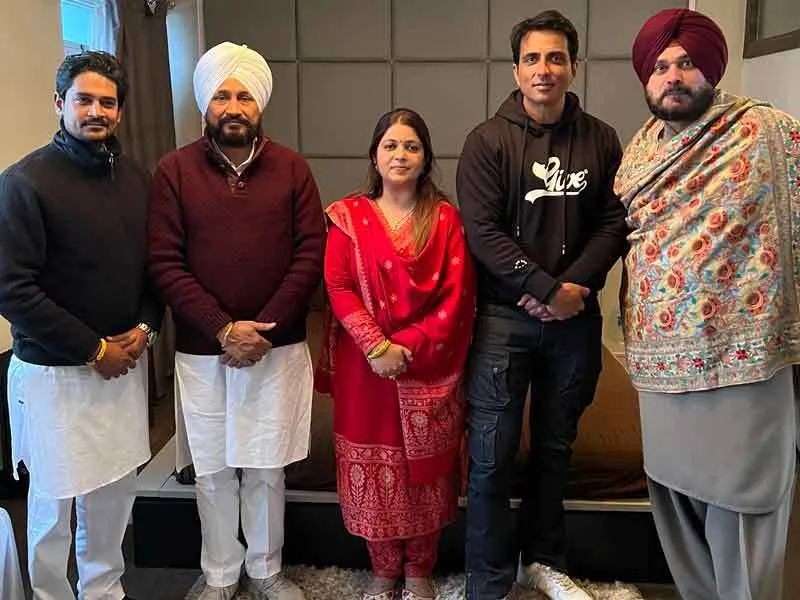 अभिनेता सोनू सूद की बहन मालविका सूद कांग्रेस में शामिल