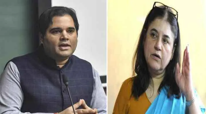 भाजपा की स्टार प्रचारकों की सूची से मेनका-वरुण नदारद, चर्चाओें का बाजार गर्म