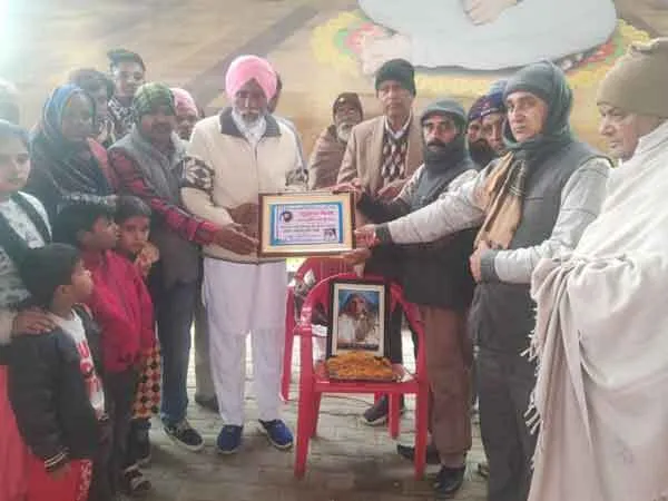 शरीरदानी माता पन्मेशरी इन्सां को दी श्रद्धाजंलि