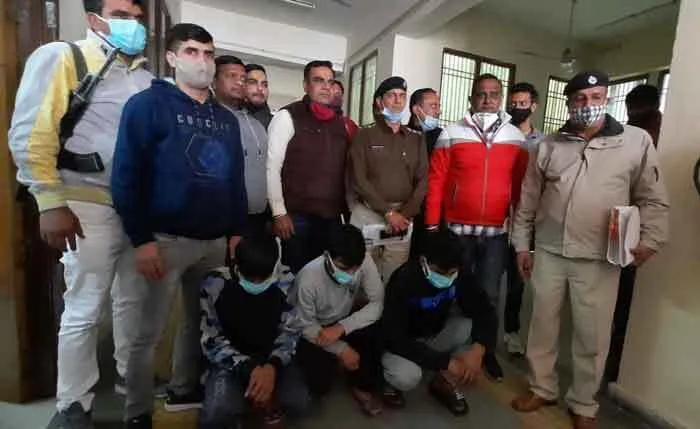 व्यापारी राजकुमार की हत्या का खुलासा, तीन आरोपी दबोचे