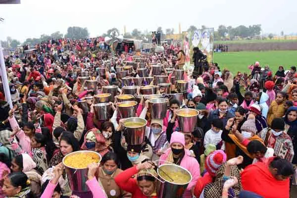 सलाबतपुरा नामचर्चा में पहुंची 24 लाख 75 हजार साध-संगत